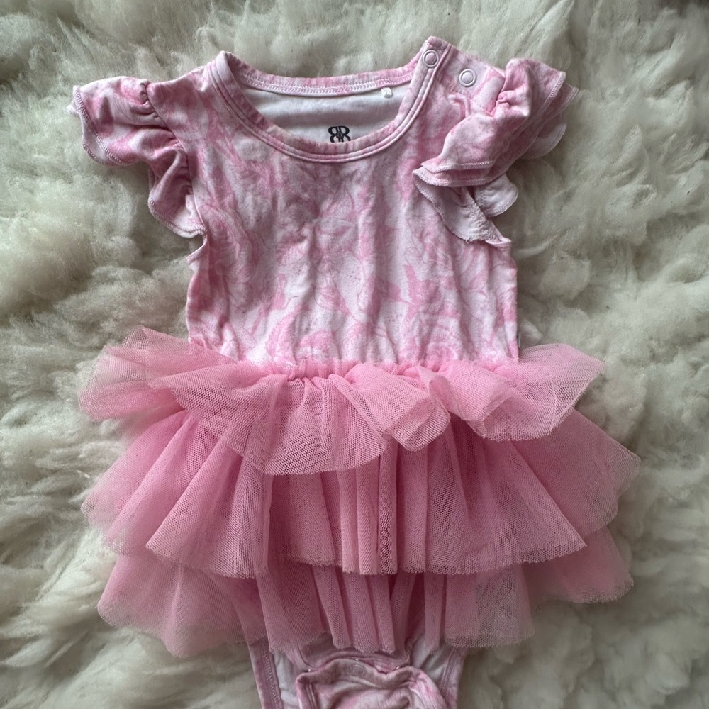 Bums & roses whispering roses tutu Tulle dress